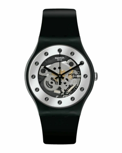 Reloj Swatch Unisex Sparkling Circle Silver Glam SO29B109 - comprar online