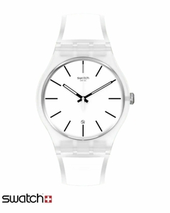 Reloj Swatch Unisex Monthly Drops White Trip SO29K401