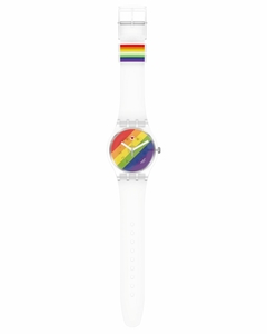 Reloj Swatch Unisex Pride Stripe Fierce SO29K701 en internet
