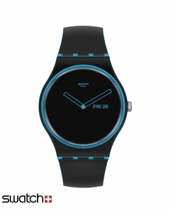 Reloj Swatch Unisex Minimal Line Blue SO29S701