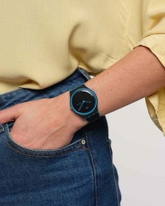 Reloj Swatch Unisex Minimal Line Blue SO29S701 - Joyel