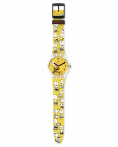 Reloj Swatch Unisex Snoopy Peanuts Pow Wow So29z101 - tienda online