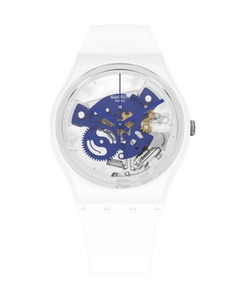 Reloj Swatch Mujer Bioceramic TIME TO BLUE SMALL SO31W103 - comprar online