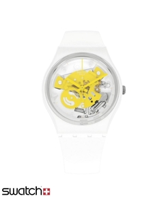 Reloj Swatch Mujer Bioceramic TIME TO YELLOW SMALL SO31W105