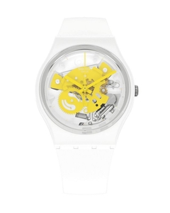 Reloj Swatch Mujer Bioceramic TIME TO YELLOW SMALL SO31W105 - comprar online