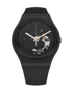 Reloj Swatch Unisex Bioceramic SPOT TIME BLACK SO32B108 - comprar online