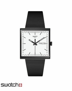 Reloj Swatch Bioceramic What If? Collection What If... Black? SO34B700