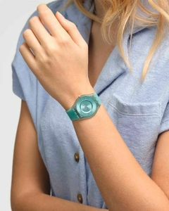 Reloj Swatch Mujer The January Collection Pastelicious Teal SS08L100 - tienda online