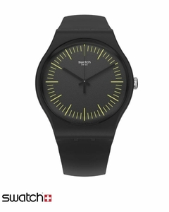 Reloj Swatch Unisex Monthly Drops Suob184 Blacknyellow