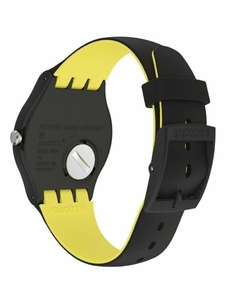 Reloj Swatch Unisex Monthly Drops Suob184 Blacknyellow - tienda online
