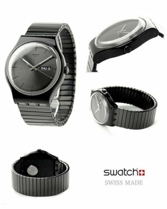 Reloj Swatch Unisex Mystery Life Suob708a Acero Talle A - tienda online