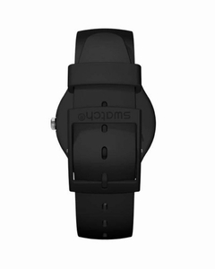 Reloj Swatch Hombre Mono Black Suob720 Sumergible 3 Bar - tienda online