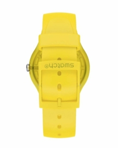 Reloj Swatch Unisex Amarillo Bio Lemon SUOJ108 Silicona Wr - tienda online