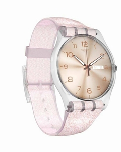 Reloj Swatch Mujer Spring Breeze Suok703 Pink Glistar - comprar online