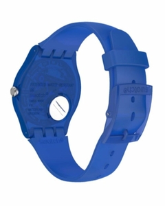 Reloj Swatch Unisex Blue Sirup Azul Suon142 Silicona 3 Bar - tienda online