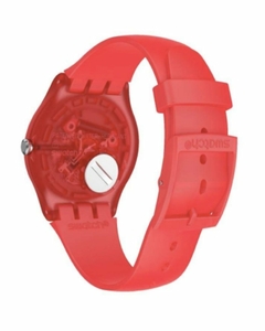 Reloj Swatch Unisex Rojo Bloody Orange Suoo105 Silicona 30 M - tienda online