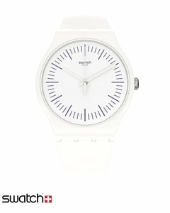 Reloj Swatch Unisex Monthly Drops Suow173 Whitenpurple