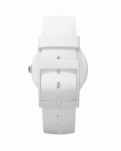 Reloj Swatch Mujer Blanco White Rebel Suow701 Silicona 3 Bar - tienda online