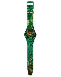 Reloj Swatch Mujer Moma The Dream By Henri Rousseau Suoz333 - Joyel