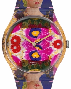 Reloj Swatch Unisex The Frame, By Frida Kahlo SUOZ341 en internet