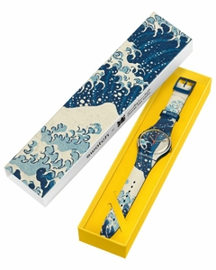 Reloj Swatch Unisex SWATCH ART JOURNEY 2023 The Great Wave By Hokusai & Astrolabe SUOZ351 - Joyel