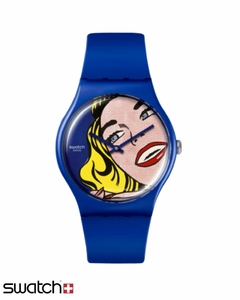 Reloj Swatch Unisex SWATCH ART JOURNEY 2023 Girl By Roy Lichtenstein, The Watch SUOZ352