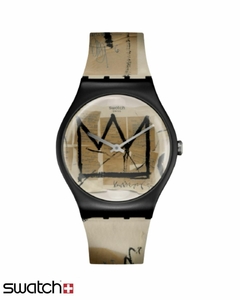 Reloj Swatch Unisex SWATCH ART JOURNEY 2023 Untitled By Jean-michel Basquiat SUOZ355
