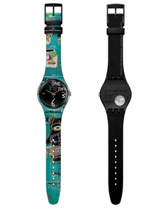 Reloj Swatch Unisex SWATCH ART JOURNEY 2023 Ishtar By Jean-michel Basquiat SUOZ356 - Joyel