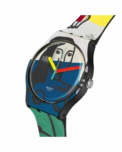 Reloj Swatch x Tate Gallery Leger's Two Women Holding Flowers SUOZ363 - Joyel