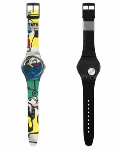 Reloj Swatch x Tate Gallery Leger's Two Women Holding Flowers SUOZ363 - tienda online