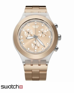 Reloj Swatch Mujer Chrono Full-blooded Caramel Svck4047ag