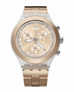 Reloj Swatch Mujer Chrono Full-blooded Caramel Svck4047ag - comprar online