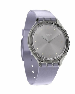 Reloj Swatch Mujer Lavanda Skin Love Svok110 Silicona - comprar online