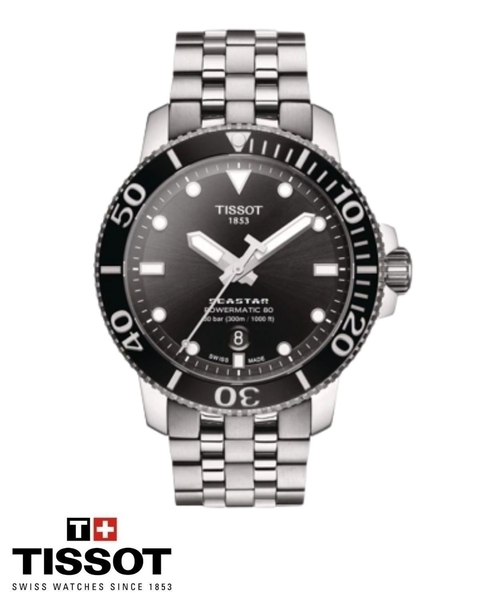 Tissot seastar 1000 powermatic best sale 80 silicium