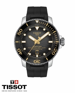Reloj Tissot Hombre Seastar 2000 Powermatic 80 T120.607.17.441.01