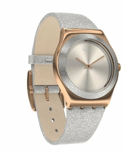 Reloj Swatch Mujer Holiday Collection Ylg145 Grey Sparkle - comprar online