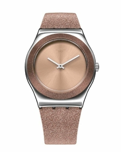 Reloj Swatch Mujer Holiday Collection Rose Sparkle Yls220