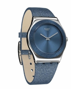 Reloj Swatch Mujer Holiday Collection Yls221 Blue Sparkle en internet