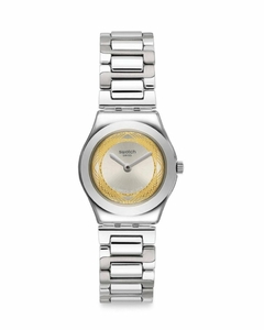 Reloj Swatch Mujer Golden Ring Acero Yss328g Sumergible 30 M - comprar online