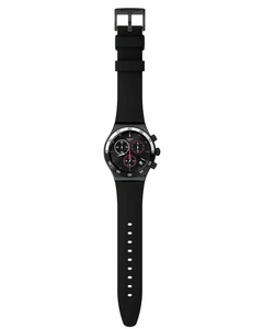 Reloj Swatch Unisex May Collection Magenta At Night YVB413 - Joyel