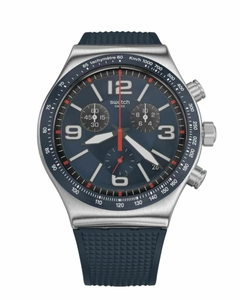 Reloj Swatch Hombre Irony Blue Grid YVS454 - comprar online