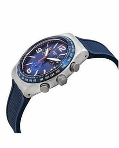 Reloj Swatch Hombre Irony Blue Grid YVS454 - tienda online