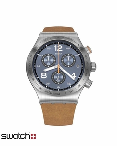 Reloj Swatch Hombre Irony Yvs470 Cognac Wrist