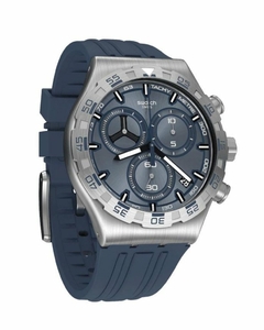 Reloj Swatch Hombre Essentials Chrono Yvs473 Teckno Blue - tienda online