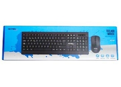 Combo Teclado + Mouse Inalámbrico Netmak - comprar online