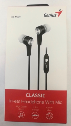 Auriculares Genius - comprar online