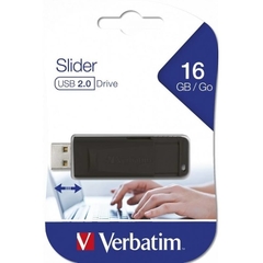 Pendrive 16GB Verbatim Slider - comprar online