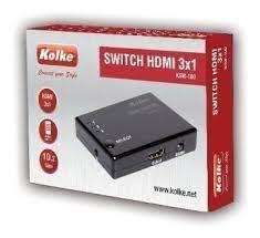 Switch HDMI 3x1 Netmak - comprar online