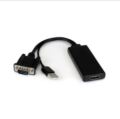 Conversor VGA + Audio a HDMI - comprar online