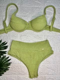 Biquíni Hot Pant - Verde Lima - comprar online